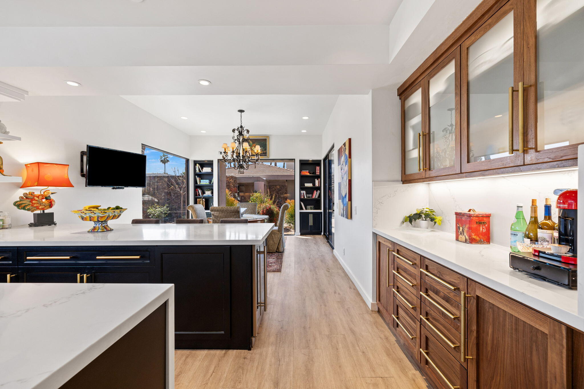 7 Big Sioux Road Rancho Mirage, CA 92270 - Photo 15 of 64 a kitchen with stainless steel appliances a sink and counter space