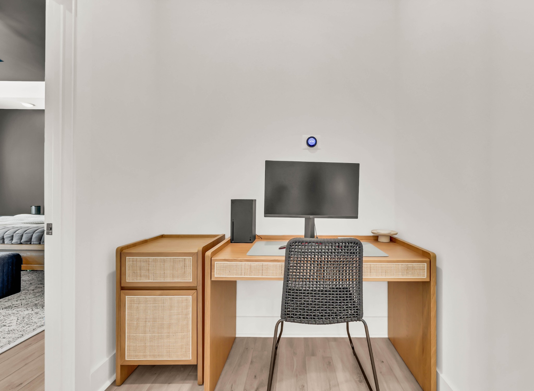 623 Centre Street Pleasant View, TN 37146 - Photo 21 of 53 a workspace with furniture and wooden floor