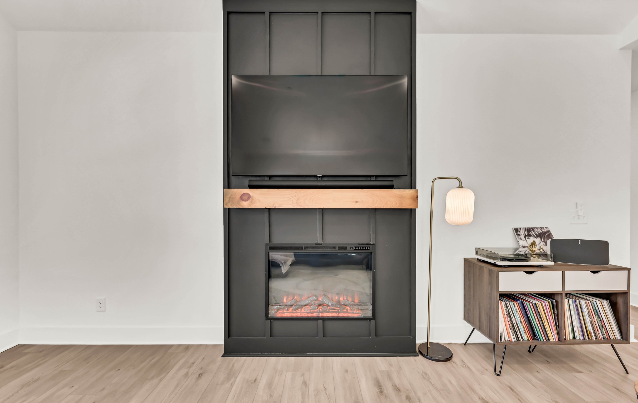 623 Centre Street Pleasant View, TN 37146 - Photo 9 of 53 a living room with furniture and a fireplace