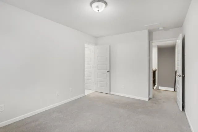 a view of empty room