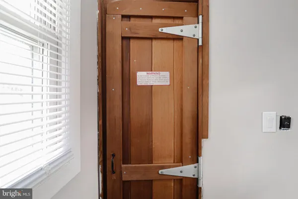 a view of front door