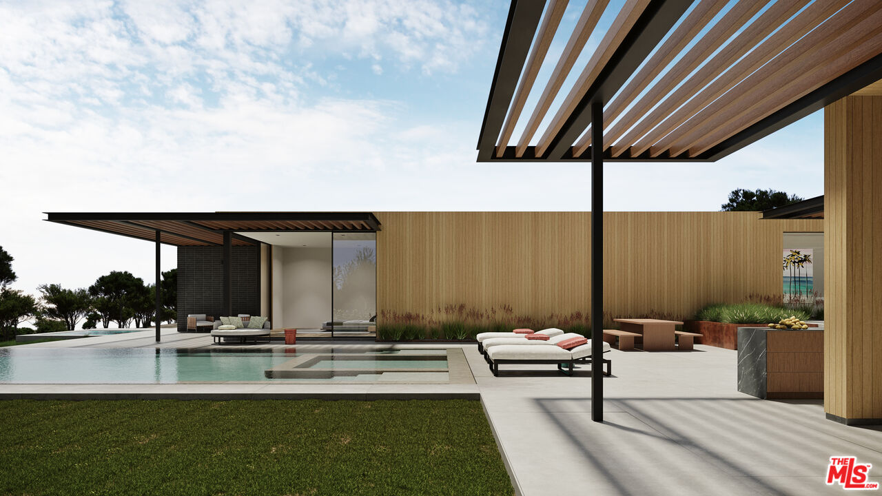 29636 Cuthbert Road Malibu, CA 90265 - Photo 15 of 30 a swimming pool with outdoor seating