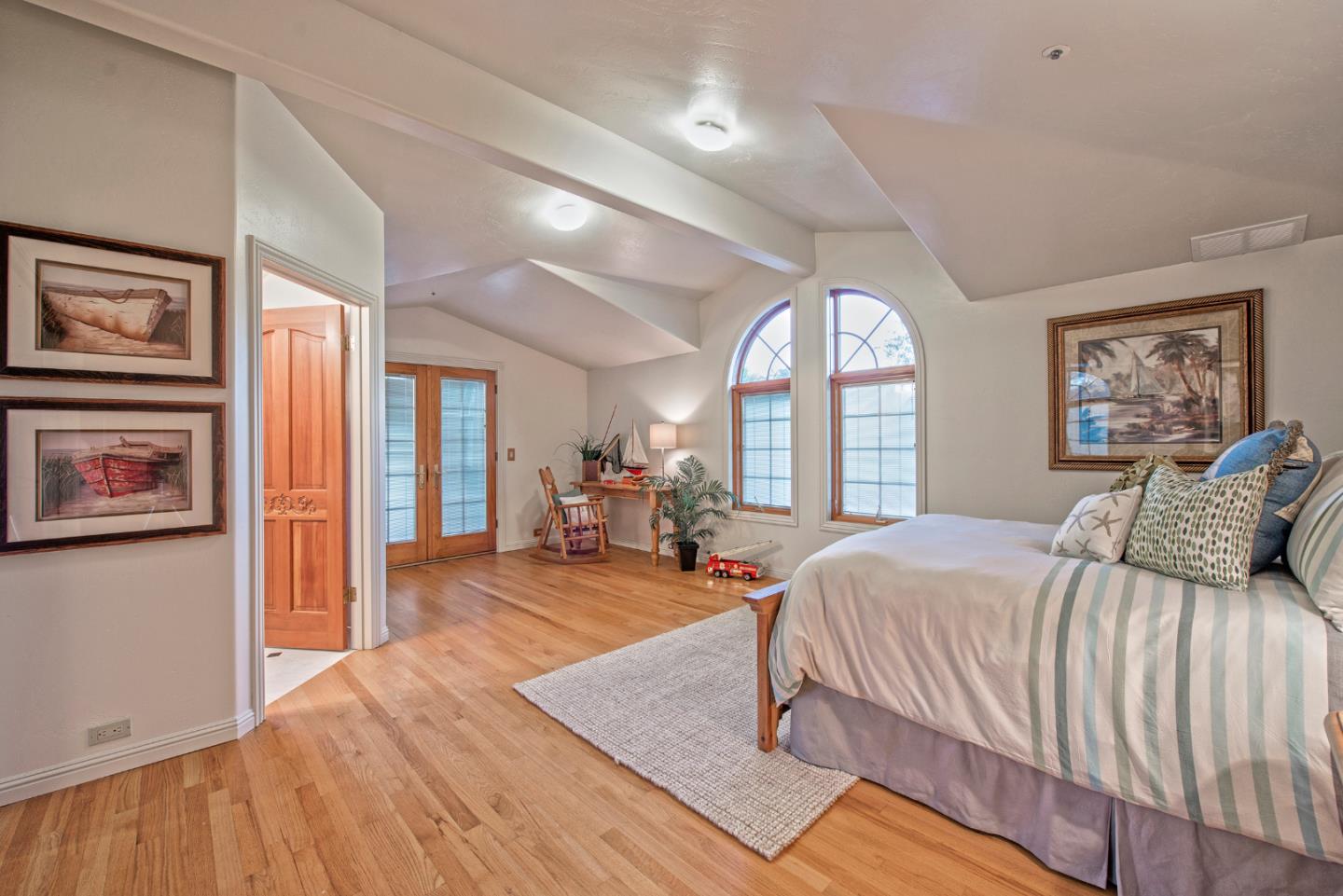 185 Dans Drive La Selva Beach, CA 95076 - Photo 6 of 21 a bedroom with a bed large window and dresser
