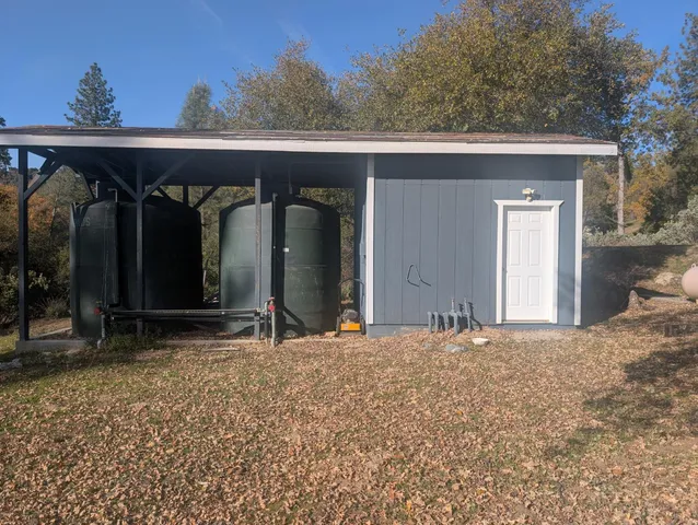 a view of a house with a porch