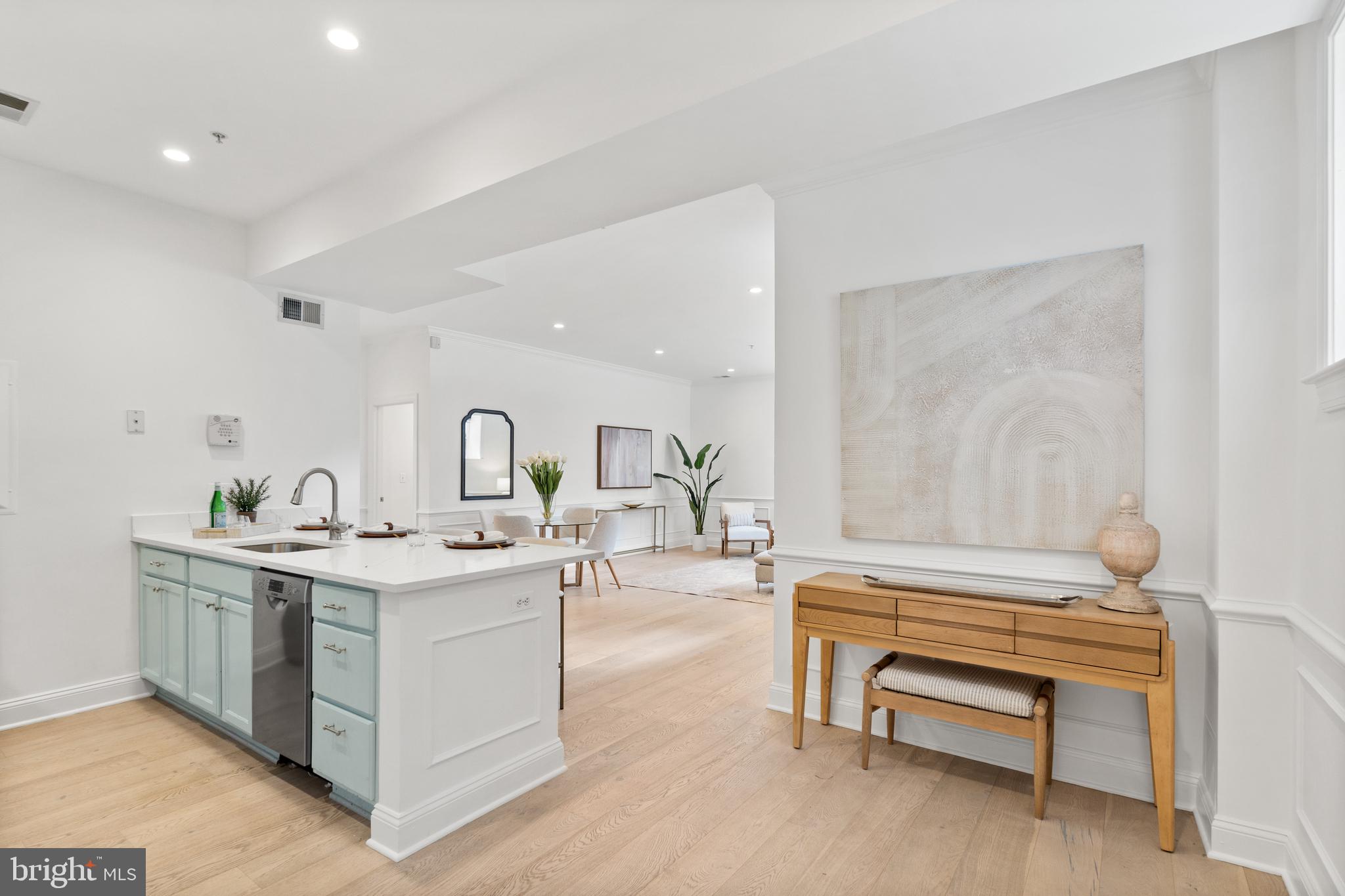 1229 12th Street Northwest, Unit B5 Washington, DC 20005 - Photo 31 of 32 Open Concept Floorplan