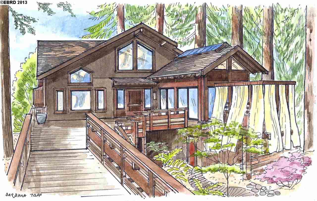 1080 Cragmont Avenue Berkeley, CA 94708 - Photo 1 of 1 a front view of a house with a yard