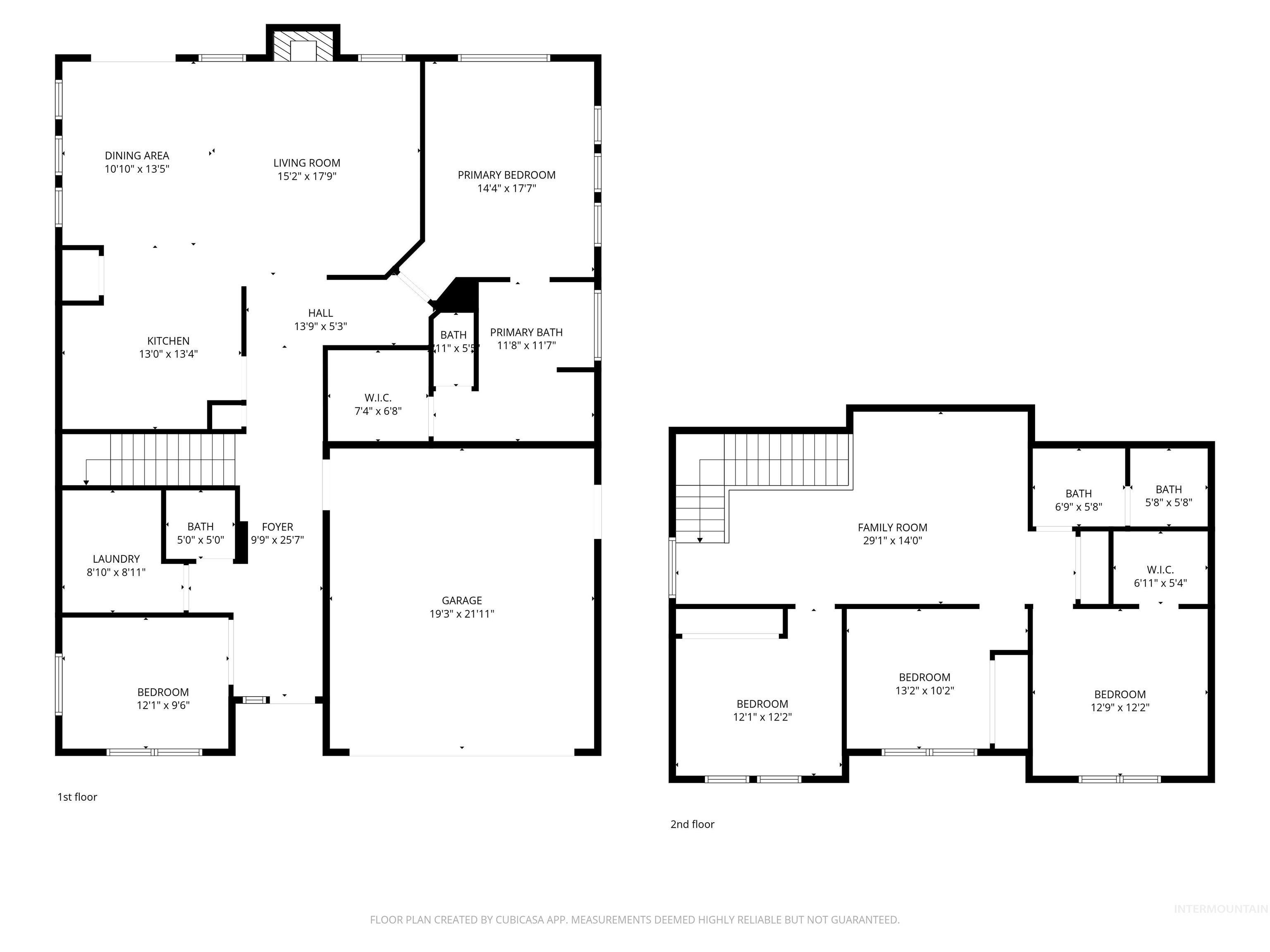654 Diamond Lake Street Middleton, ID 83644 - Photo 36 of 36 Property floor plan
