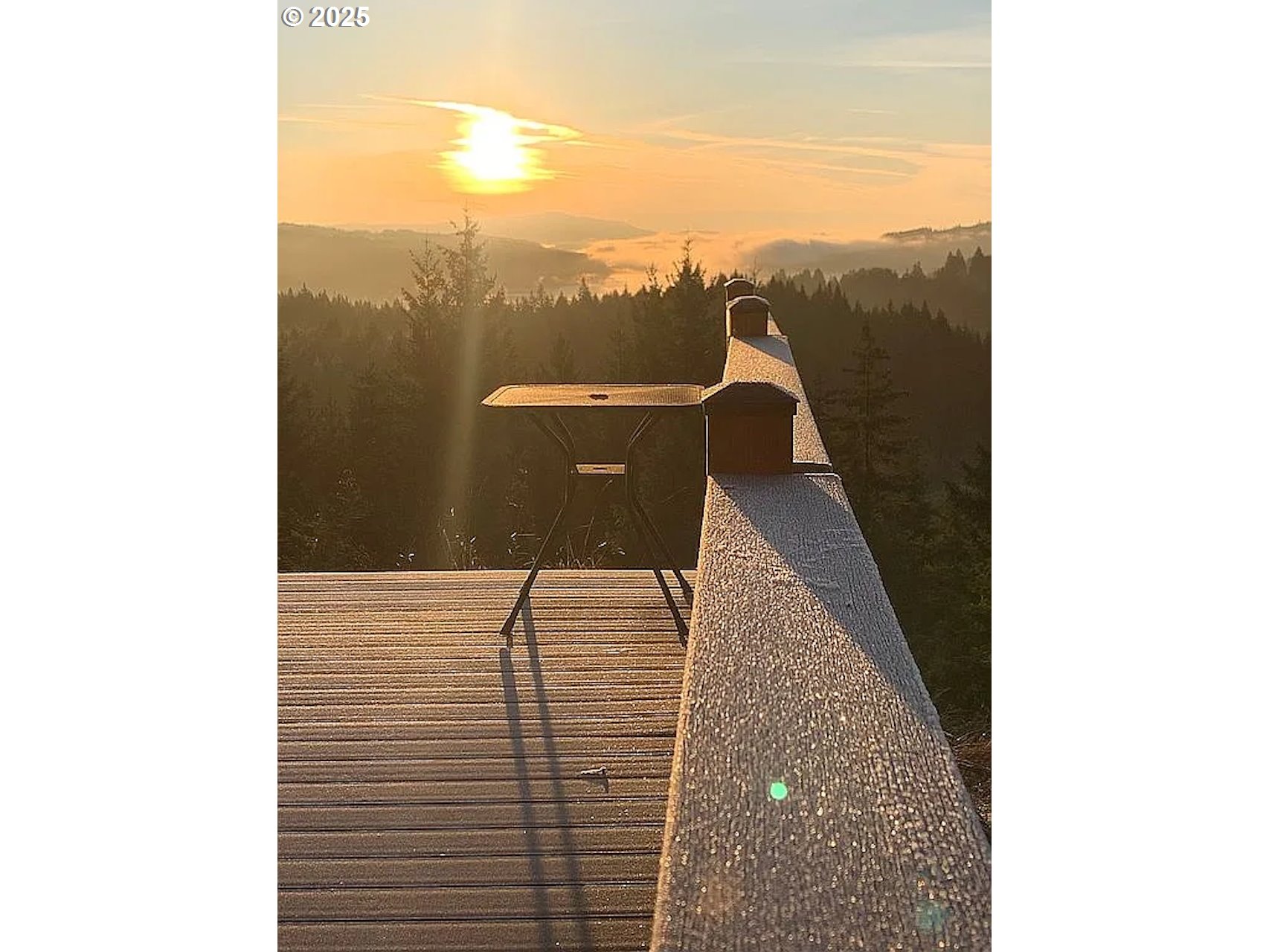 55778 Southwest Scoggins Valley Road Gaston, OR 97119 - Photo 18 of 42 a view of a balcony