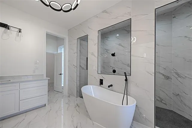 a view of bathroom with shower