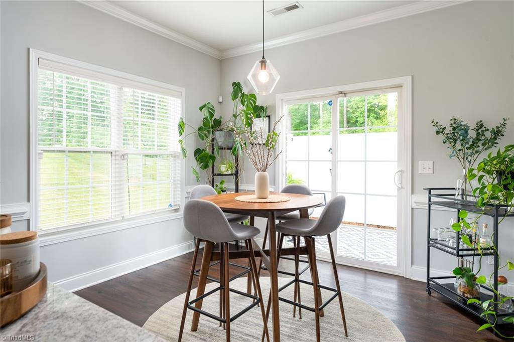166 Windmill Trail High Point, NC 27265 - Photo 15 of 34 Dining area overlooking the back patio.