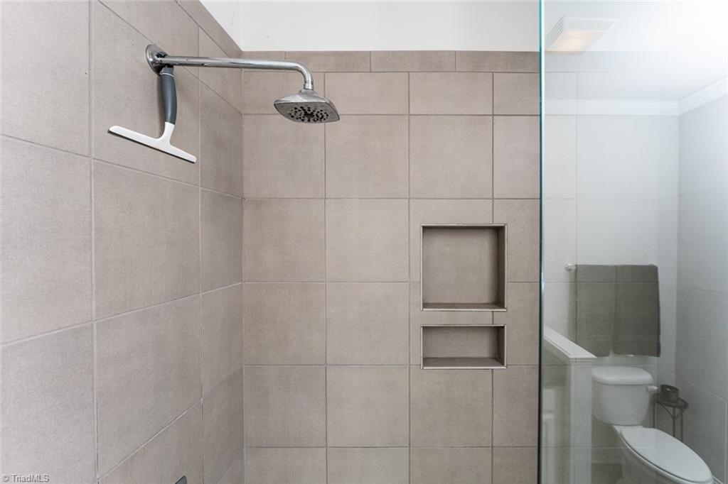 166 Windmill Trail High Point, NC 27265 - Photo 21 of 34 Large walk-in shower.