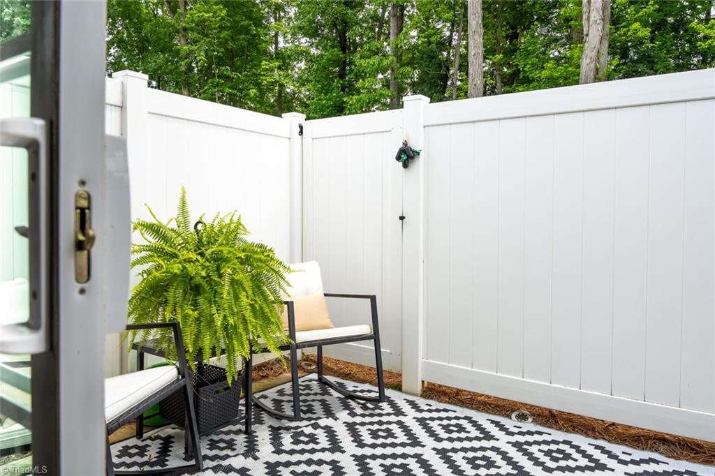 166 Windmill Trail High Point, NC 27265 - Photo 28 of 34 Private patio and sitting area.