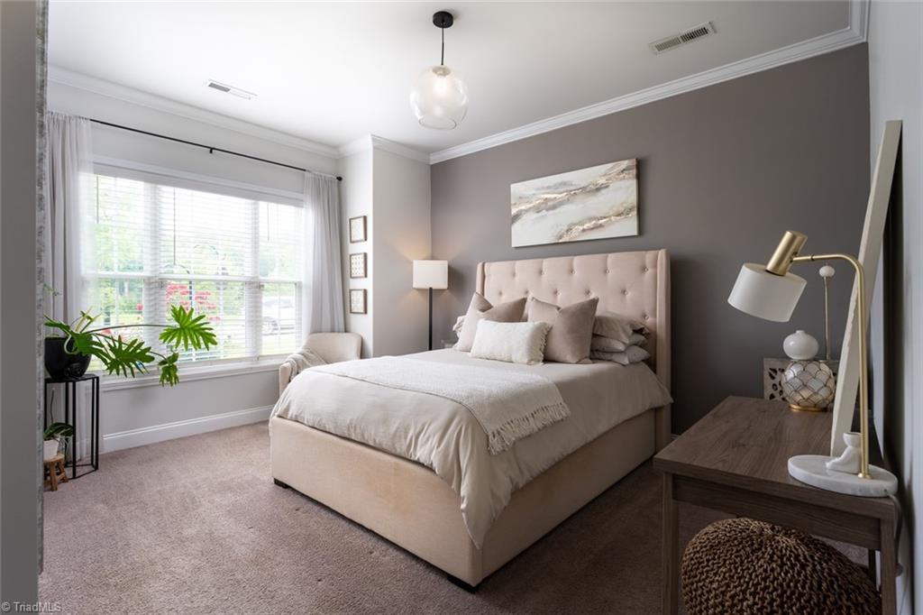 166 Windmill Trail High Point, NC 27265 - Photo 6 of 34 Spacious guest bedroom with plenty of natural light.