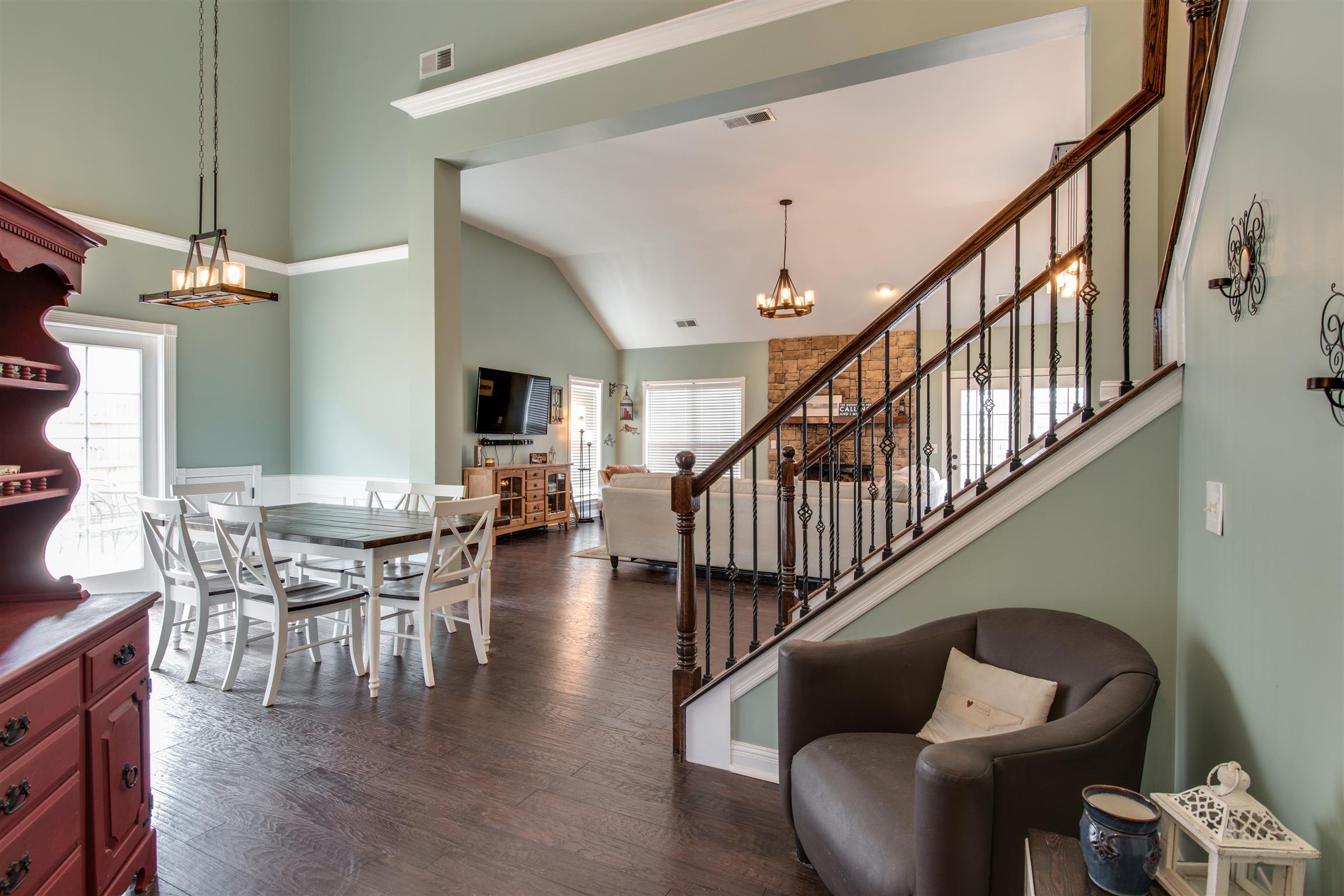 3181 Vera Valley Road Franklin, TN 37064 - Photo 3 of 26 a living room with furniture and wooden floor