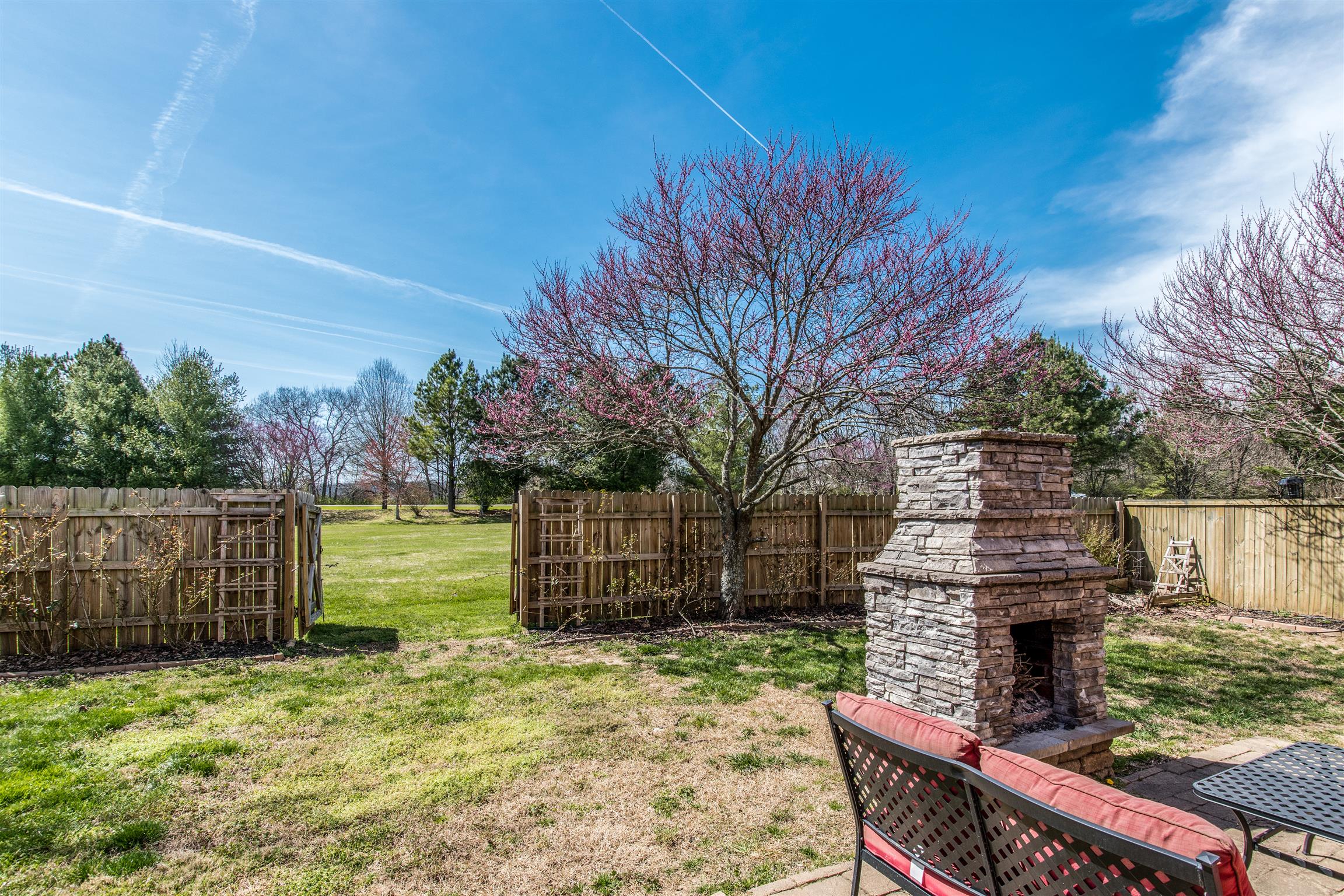 3181 Vera Valley Road Franklin, TN 37064 - Photo 26 of 26 a view of a backyard with wooden fence