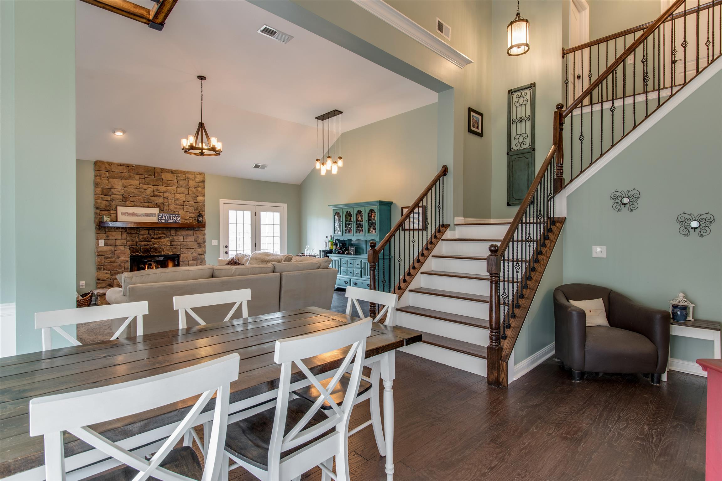3181 Vera Valley Road Franklin, TN 37064 - Photo 4 of 26 a dining room with furniture and wooden floor