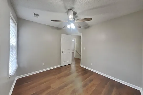 wooden floor in an empty room