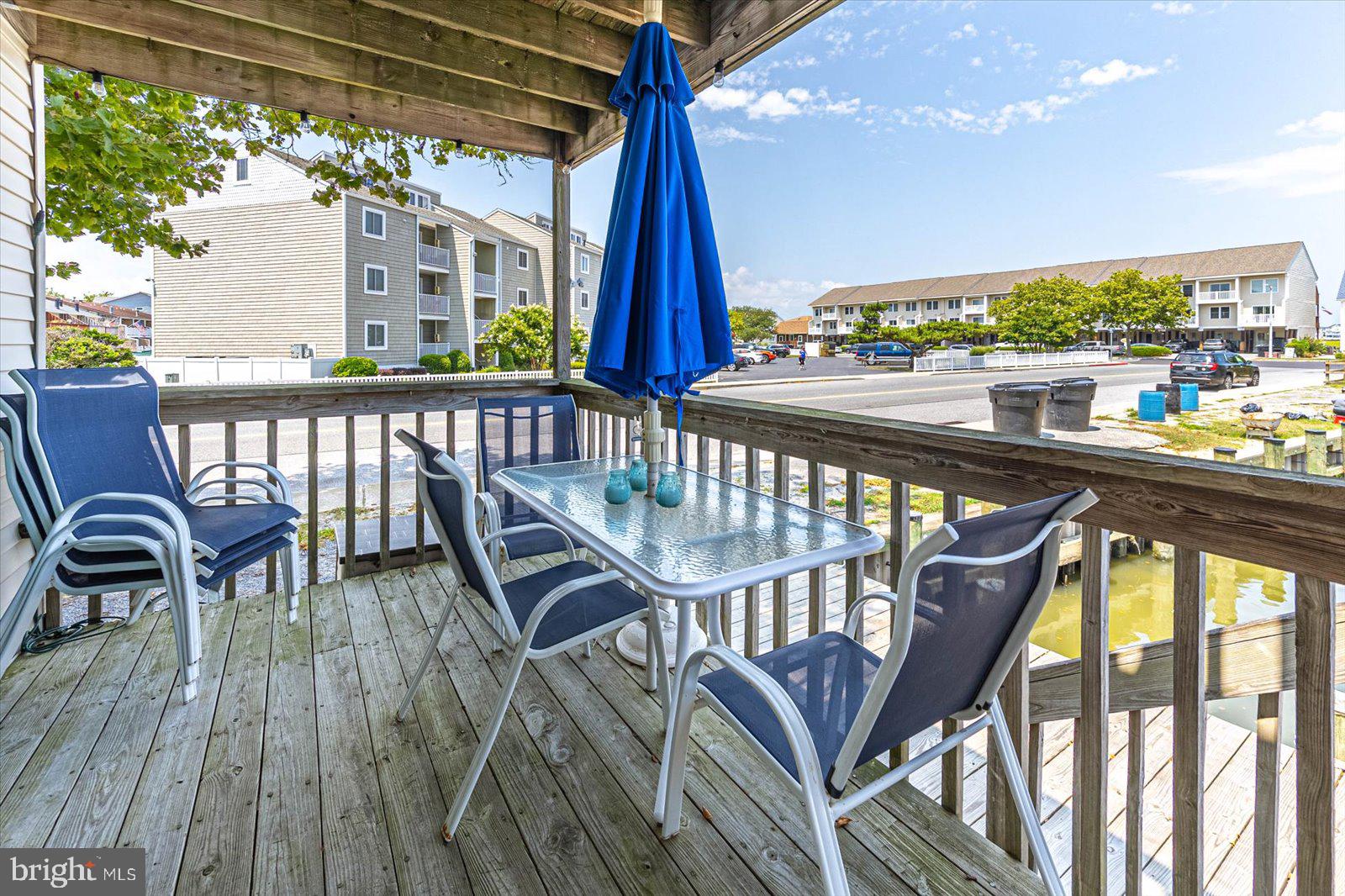 620 Salt Spray Road, Unit 1W Ocean City, MD 21842 - Photo 19 of 27 Balcony with water views