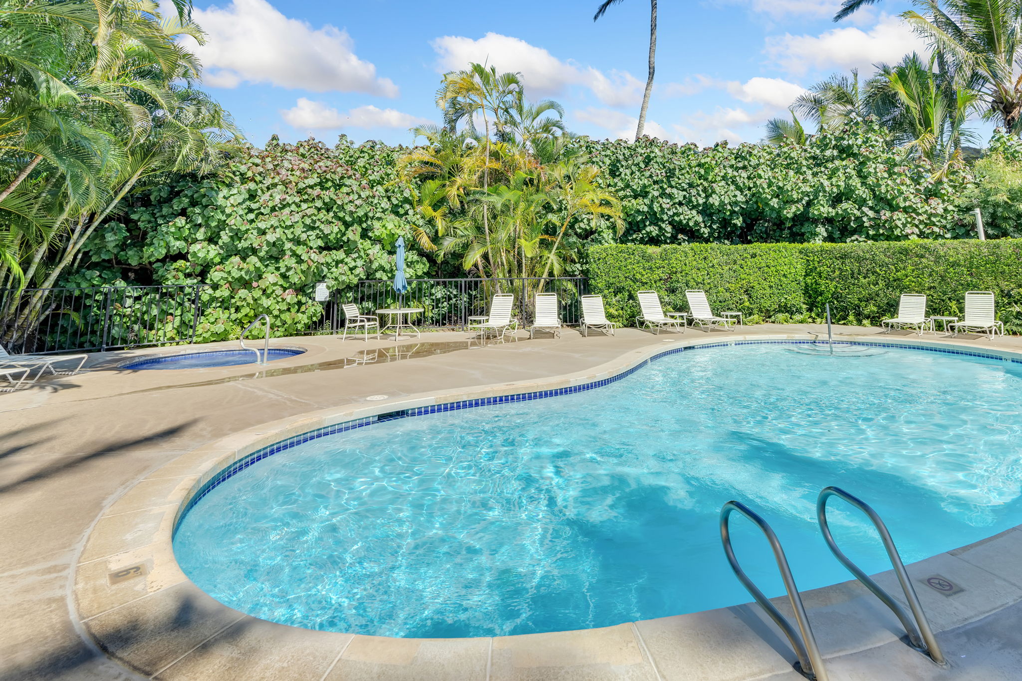 525 Aleka Loop, Unit H7 Kapaa, HI 96746 - Photo 19 of 30 a view of a backyard of the house
