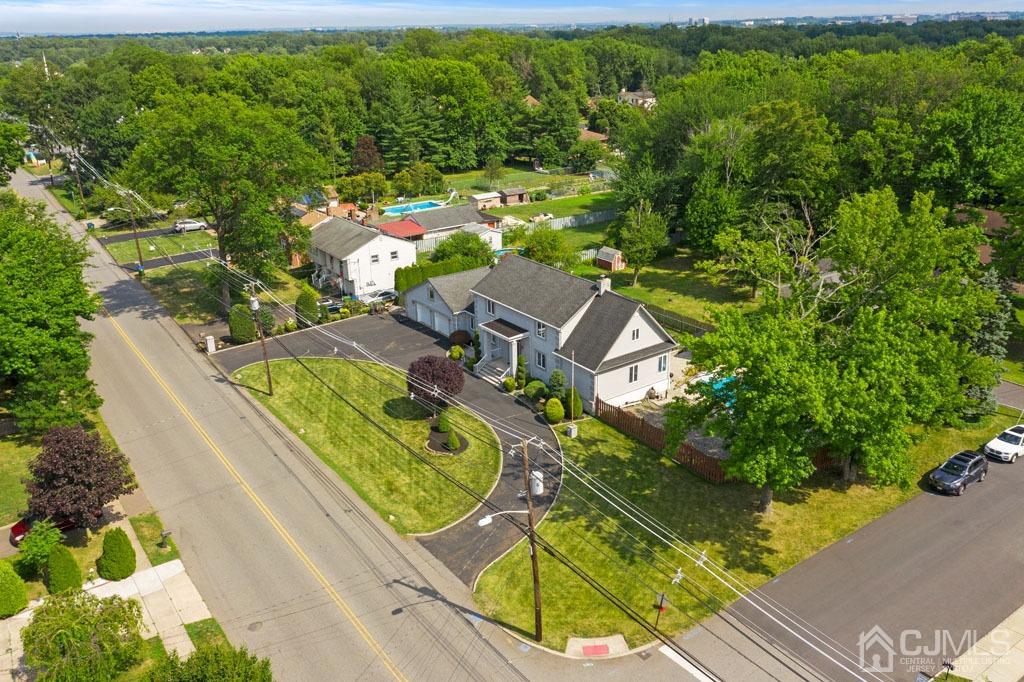 713 New Dover Road Edison, NJ 08820 - Photo 4 of 46 an aerial view of a house with a garden