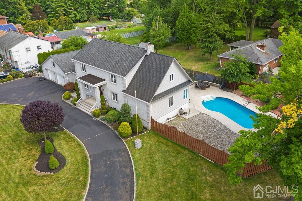 713 New Dover Road Edison, NJ 08820 - Photo 40 of 46 an aerial view of a house with outdoor space