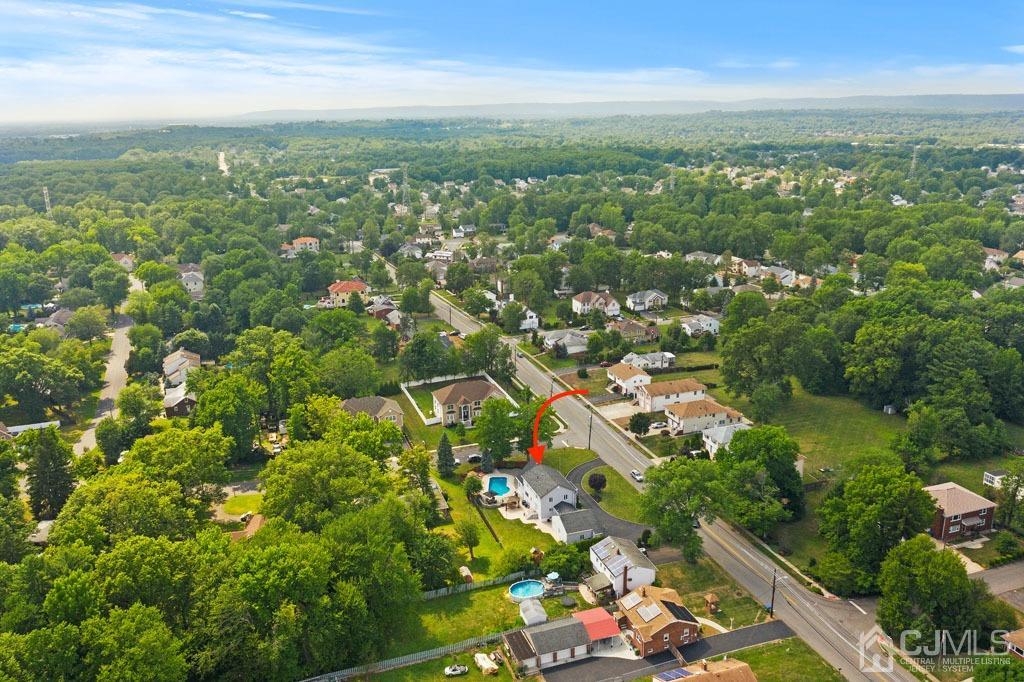 713 New Dover Road Edison, NJ 08820 - Photo 45 of 46 an aerial view of residential houses with outdoor space and trees