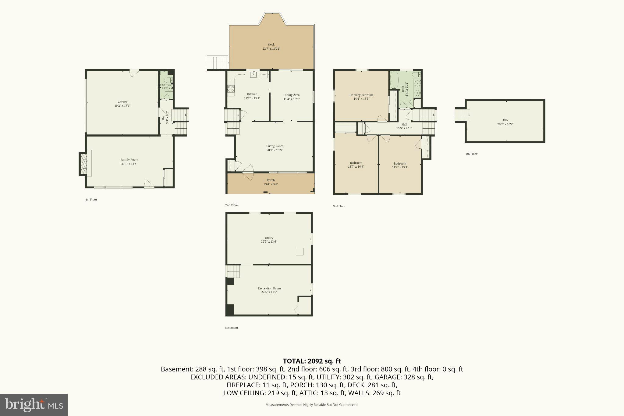 4107 Trowbridge Road York, PA 17402 - Photo 50 of 50 Spacious residential floor plan layout.