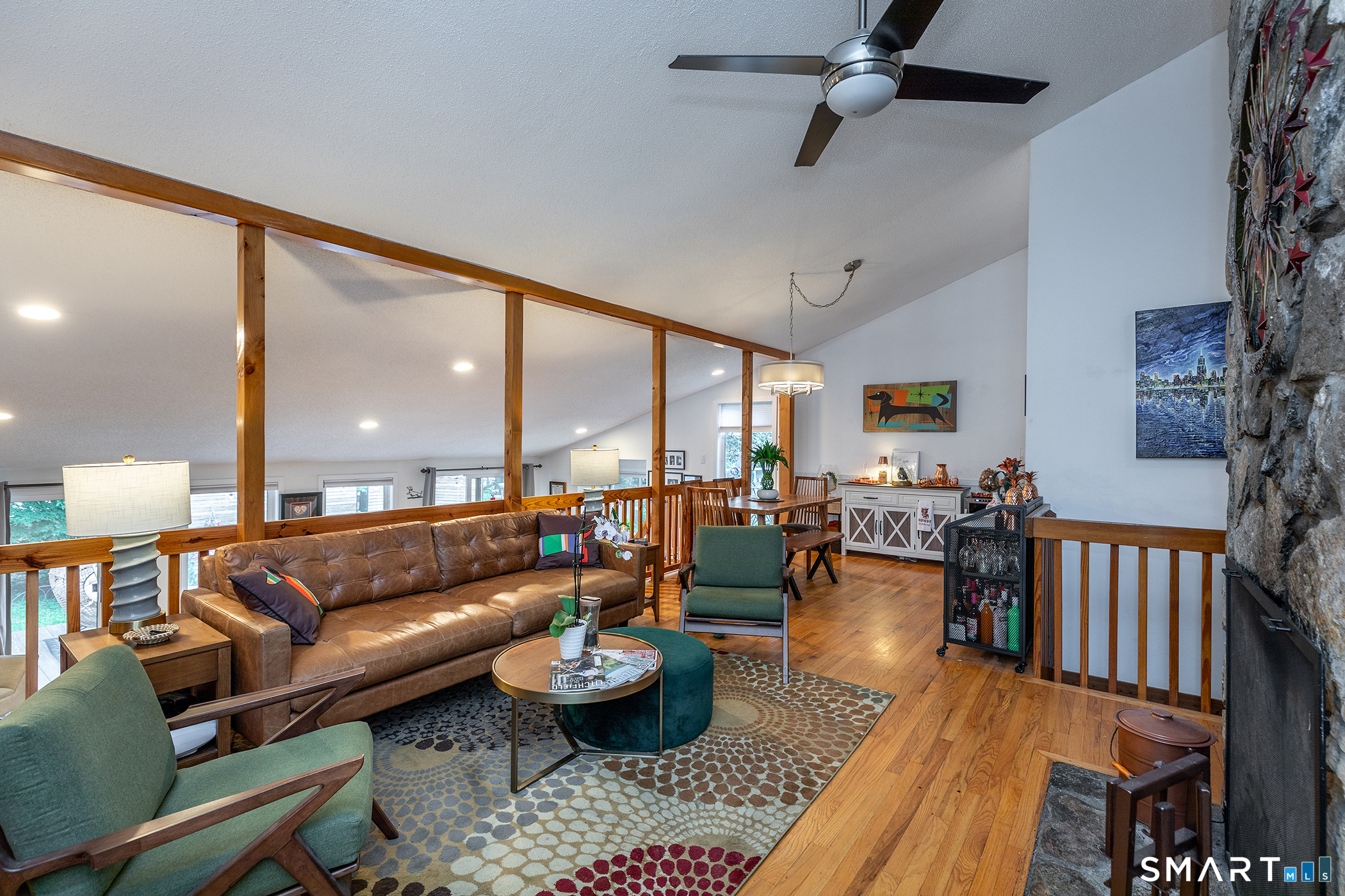 329 Norfolk Road Litchfield, CT 06759 - Photo 8 of 35 Living room and dining