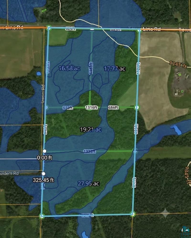 8-xxx Town Line Road Forbes, MN 55738 - Photo 8 of 12 Proposed Lot Lines