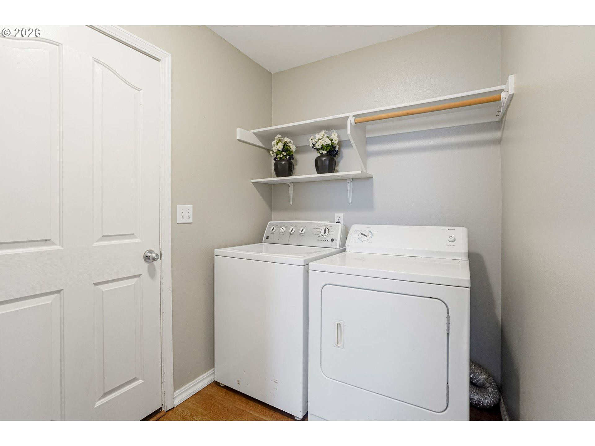 4791 Currant Lane Northeast Salem, OR 97305 - Photo 19 of 42 a utility room with dryer and washer
