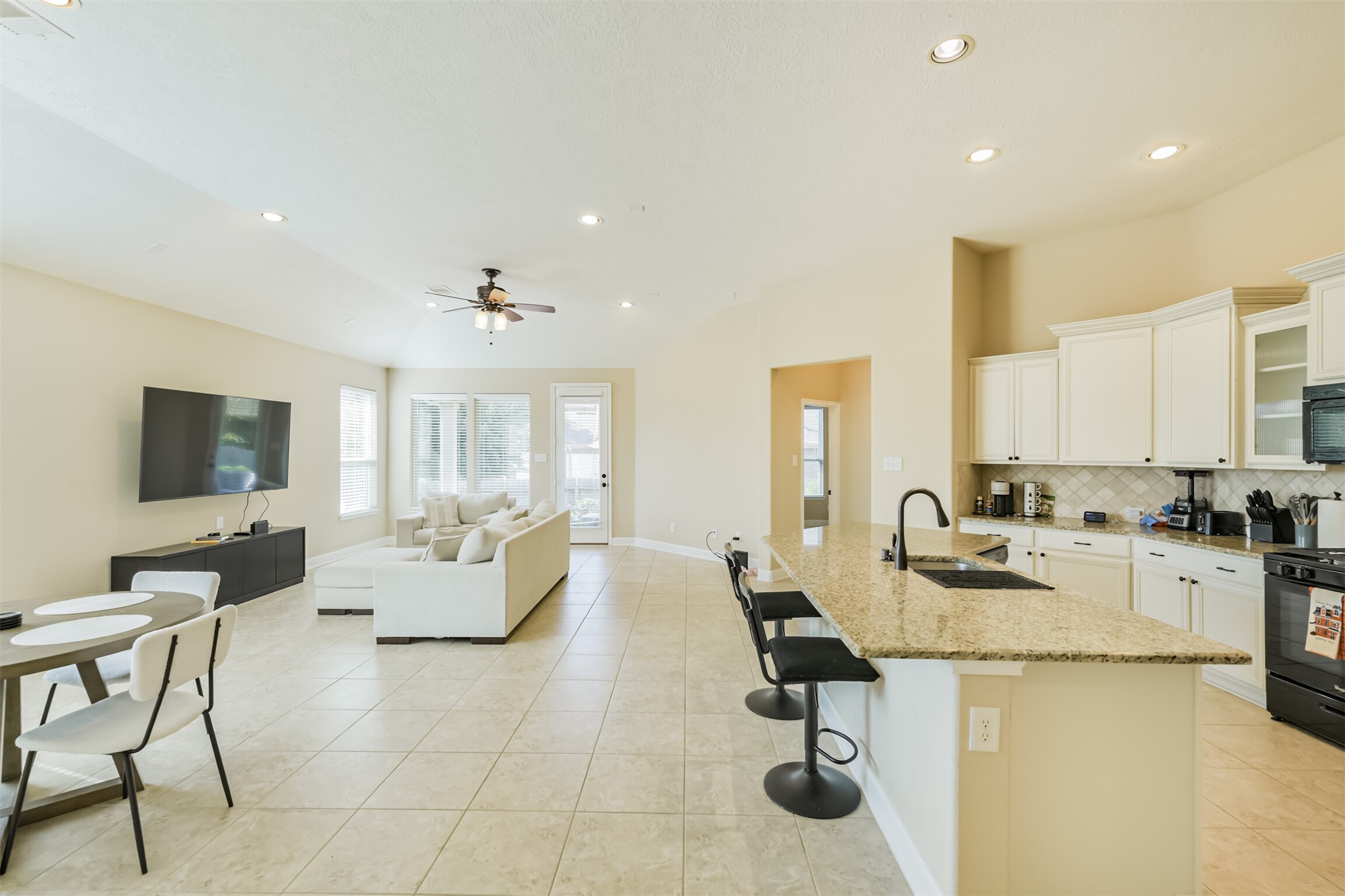 1803 Nantz Lane Conroe, TX 77304 - Photo 7 of 17 Open Concept Living, kitchen and dinning