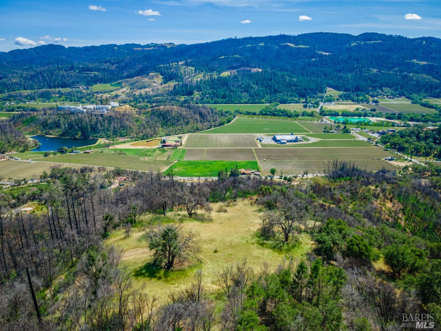0 Silverado Trail North Calistoga, CA 94515 - Photo 19 of 82 a view of a lake with a mountain in the background
