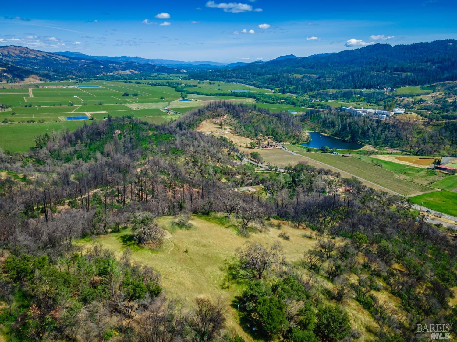 0 Silverado Trail North Calistoga, CA 94515 - Photo 32 of 82 a view of a lake with a mountain in the background