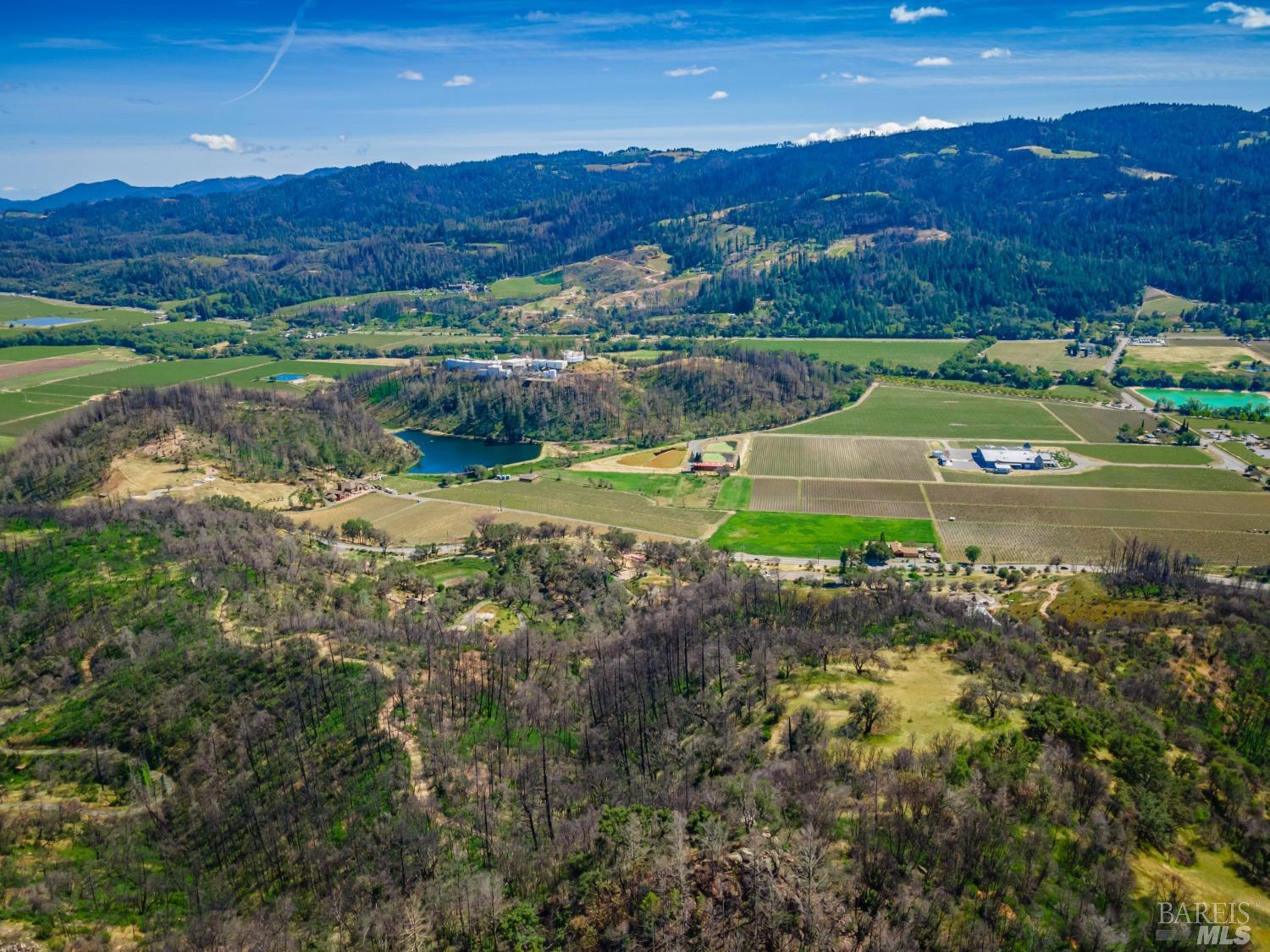 0 Silverado Trail North Calistoga, CA 94515 - Photo 70 of 82 a view of a town with an outdoor space