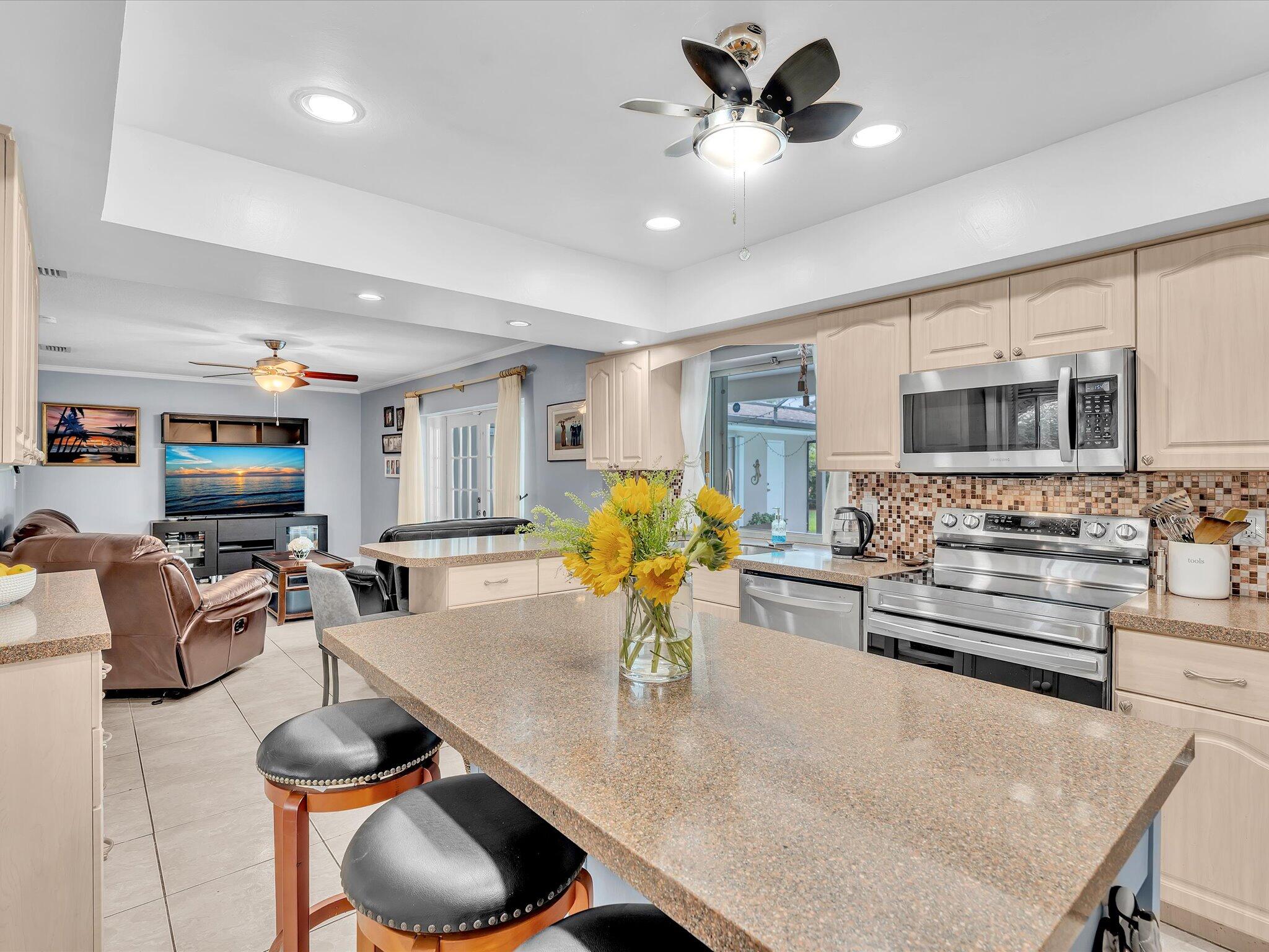 7381 Southwest 9th Street Plantation, FL 33317 - Photo 16 of 62 Granite Kitchen Counters