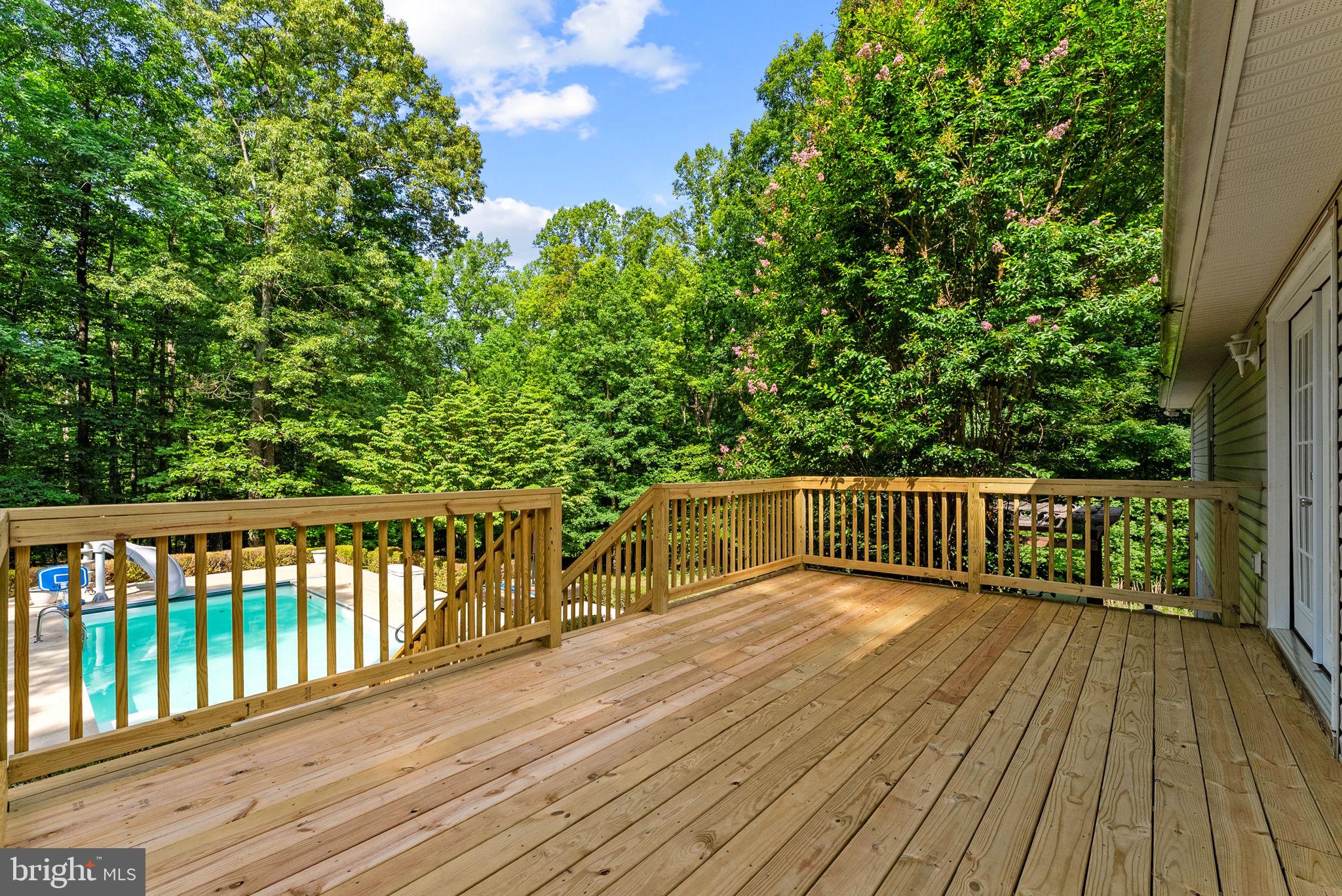 20065 Crooked Run Road Culpeper, VA 22701 - Photo 47 of 62 a view of balcony with wooden floor