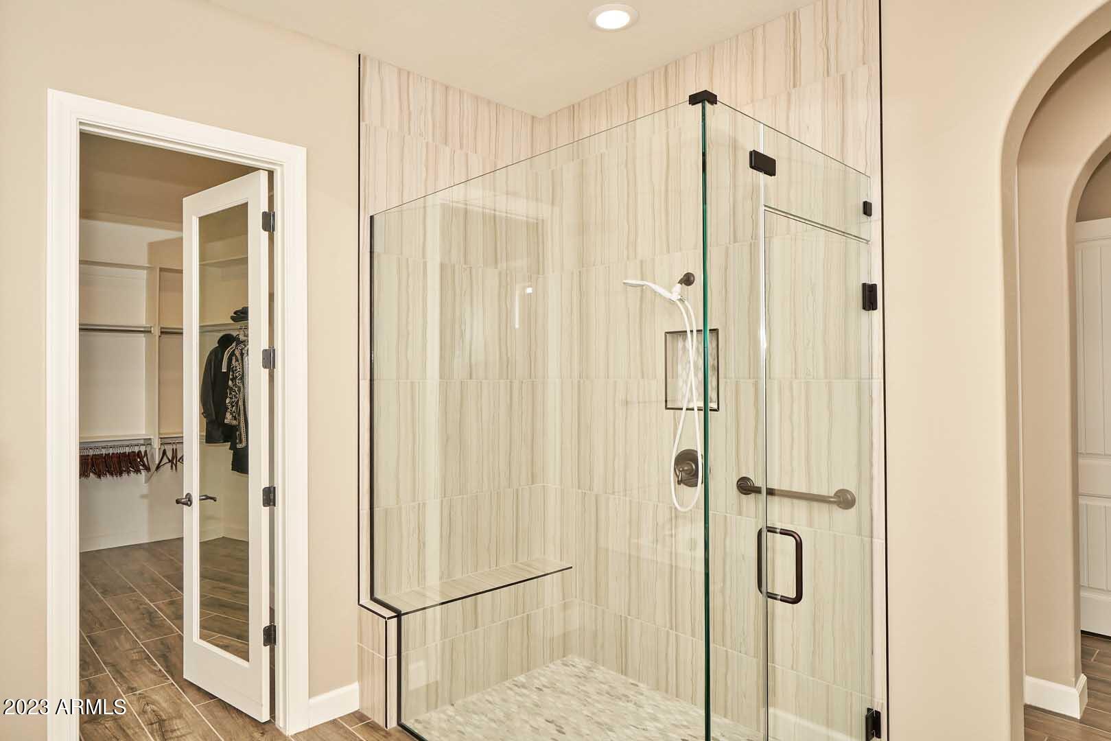 22308 East Maya Road Queen Creek, AZ 85142 - Photo 11 of 28 Owners Walk-in Shower