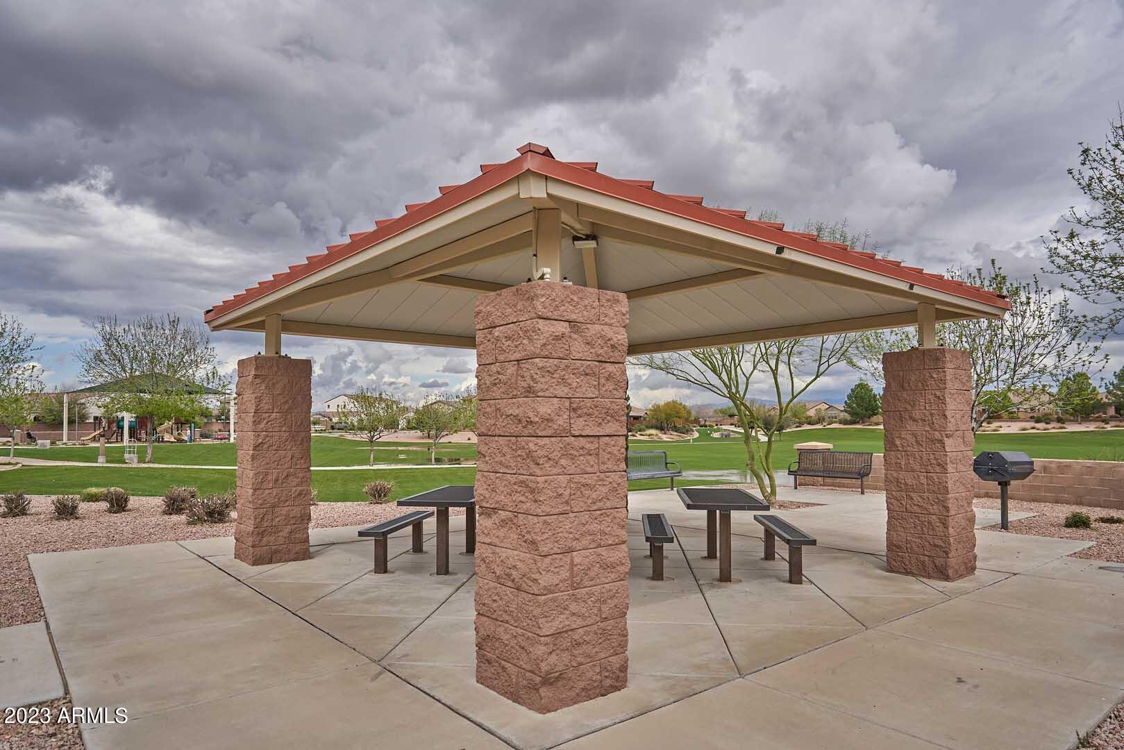 22308 East Maya Road Queen Creek, AZ 85142 - Photo 26 of 28 Charleston Estates-Picnic and Grill Area