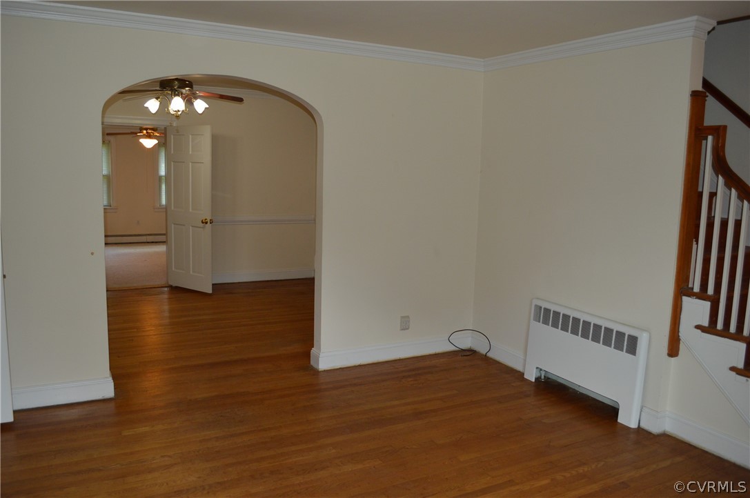 2825 Dumbarton Road Henrico, VA 23228 - Photo 8 of 50 Living room looking into dining room and big rear