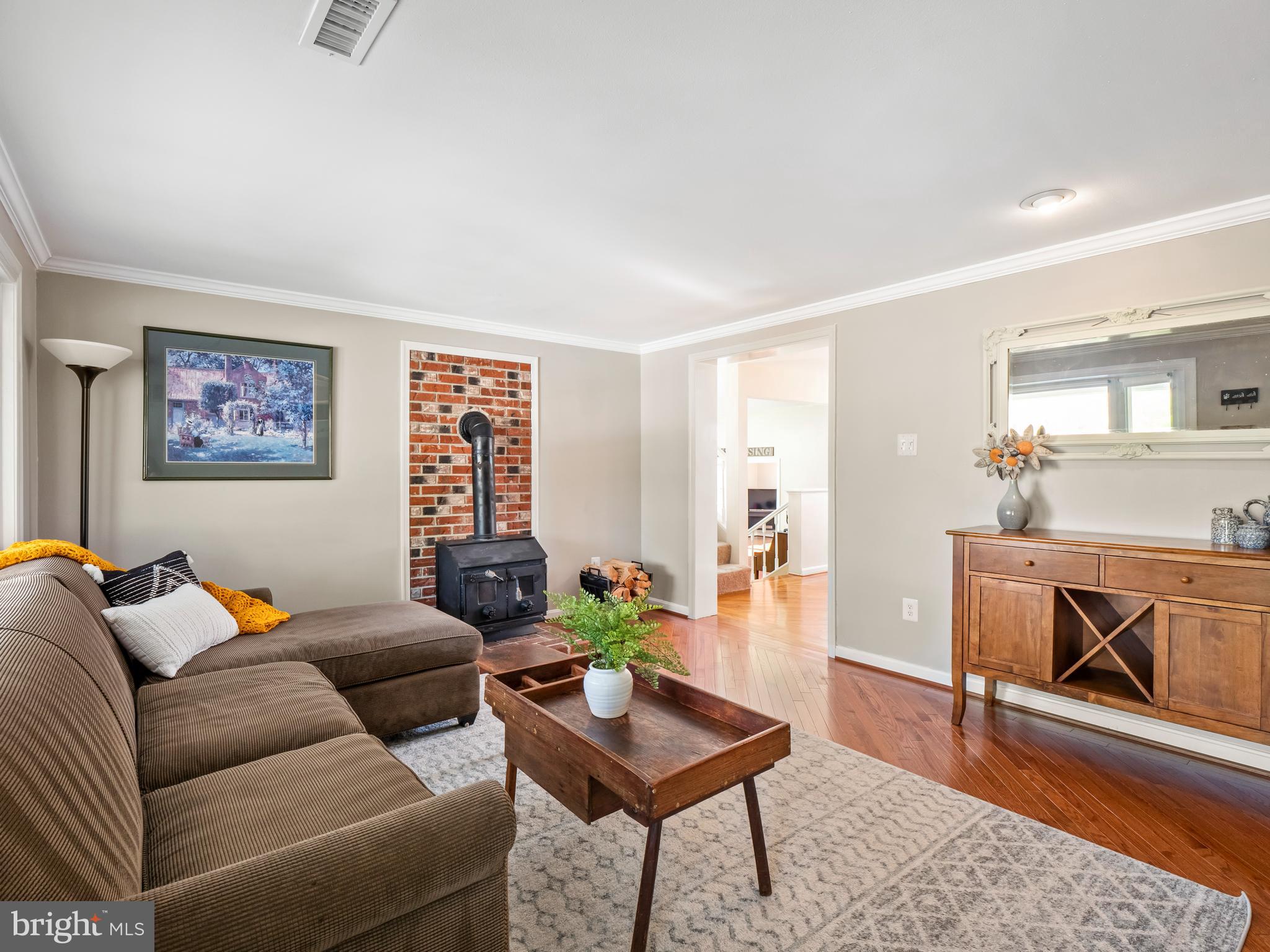 14533 Lightner Road Haymarket, VA 20169 - Photo 10 of 49 cozy entry room with wood stove