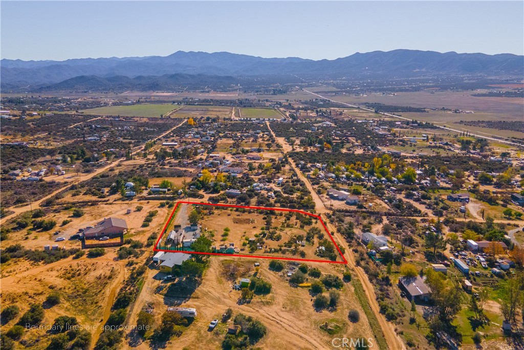 59280 Roger Lane Anza, CA 92539 - Photo 12 of 29 an aerial view of residential house and green space