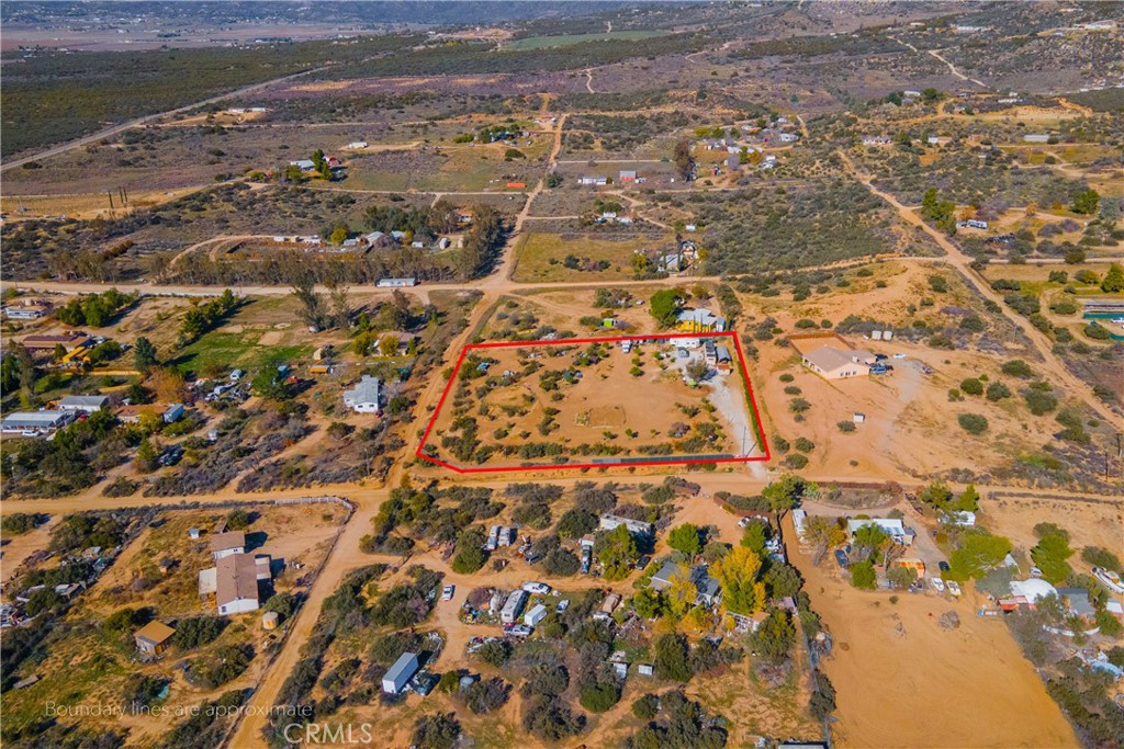 59280 Roger Lane Anza, CA 92539 - Photo 20 of 29 an aerial view of residential houses with outdoor space