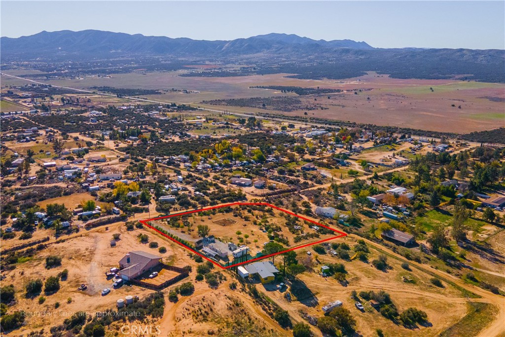 59280 Roger Lane Anza, CA 92539 - Photo 8 of 29 an aerial view of residential house and sandy dunes