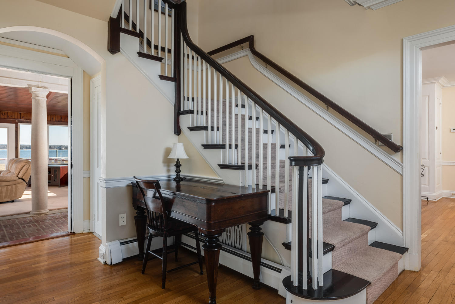 42 Robinwood Road Buzzards Bay, MA 02532 - Photo 13 of 39 a view of entryway and hall with wooden floor