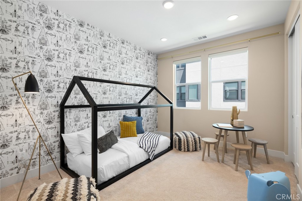 352 Novel Irvine, CA 92618 - Photo 30 of 75 a bedroom with furniture and a window