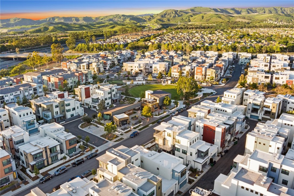 352 Novel Irvine, CA 92618 - Photo 36 of 75 an aerial view of a city with lots of residential buildings