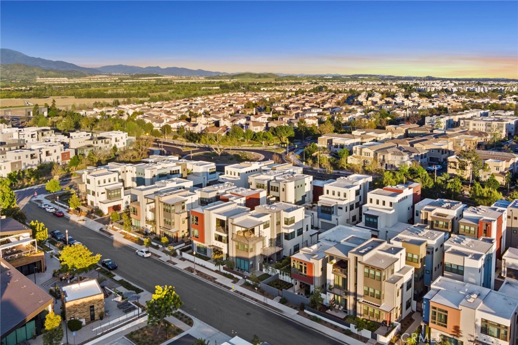 352 Novel Irvine, CA 92618 - Photo 37 of 75 an aerial view of residential building with parking