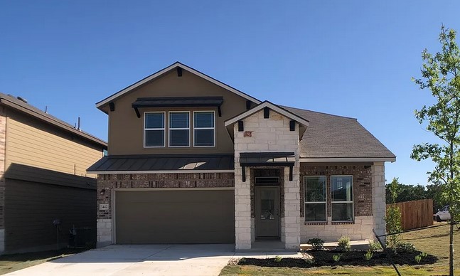3442 Copper Acres Bulverde, TX 78163 - Photo 1 of 27 front view of a house with a yard