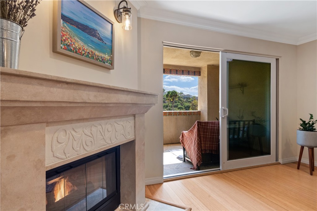 6221 Monterey Road, Unit 304 Highland Park, CA 90042 - Photo 14 of 33 a view of an entryway with a fireplace