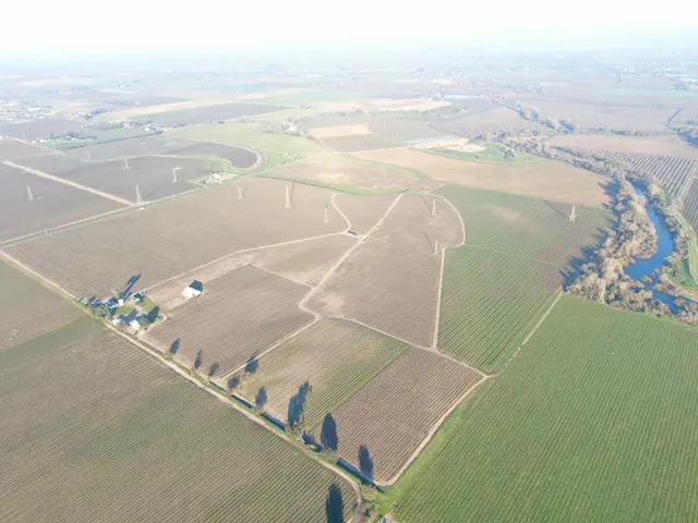 a view of an ocean and beach